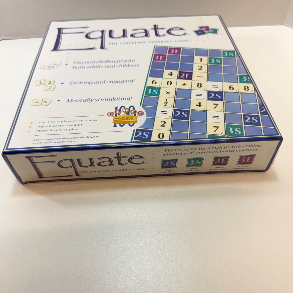 Conceptual Math Media Equate Board Game Math Thinking Game New - Picture 5 of 6